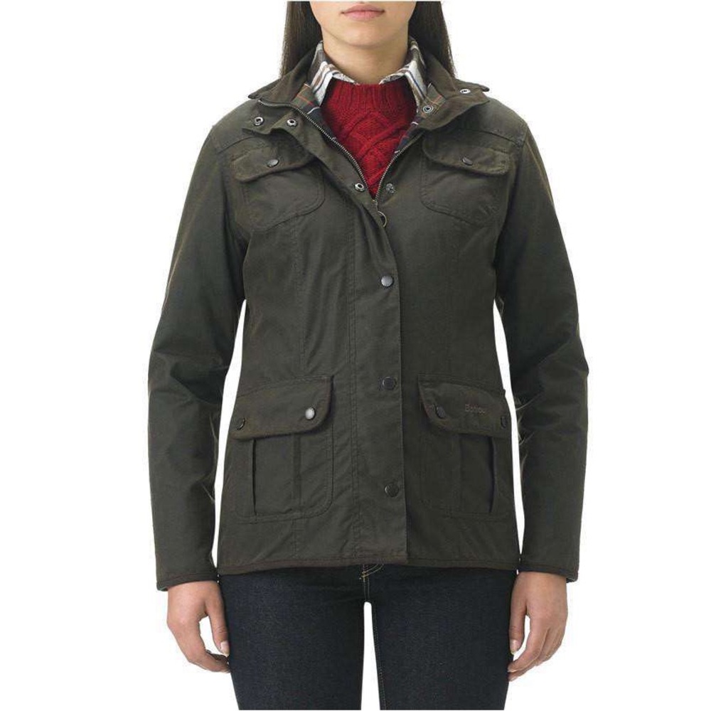 Barbour Waxed Utility Jacket sz. 10 black